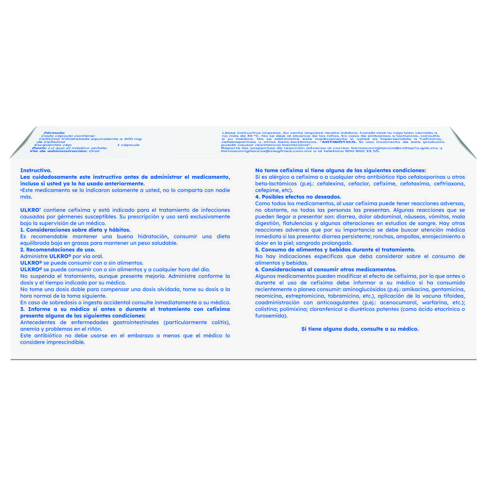 Ulkro-400-mg---Caja-con-6-c&aacute;psulas-(Cefixima)-imagen-3