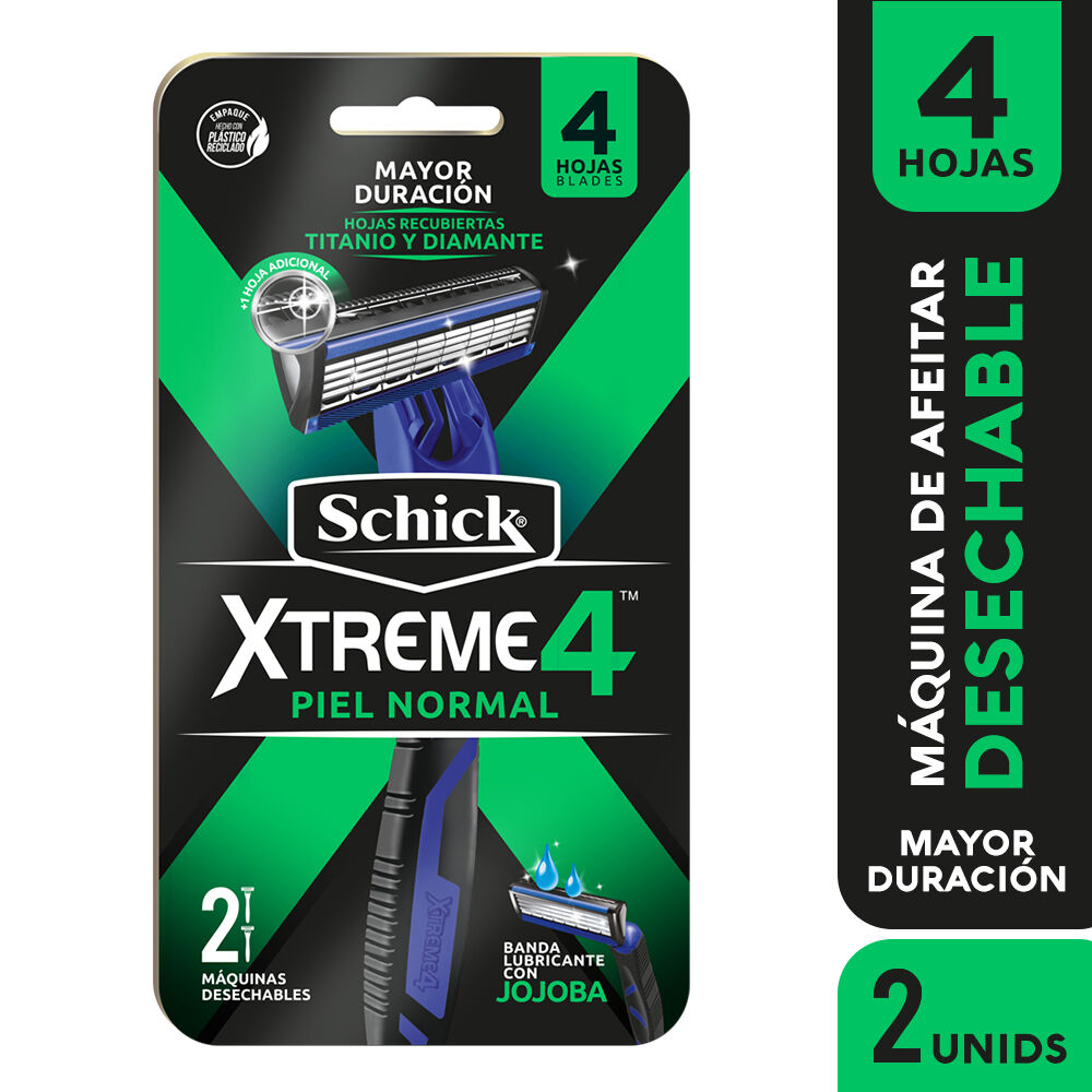 Schick-Rastrillo-Xtreme4-2Pz-imagen