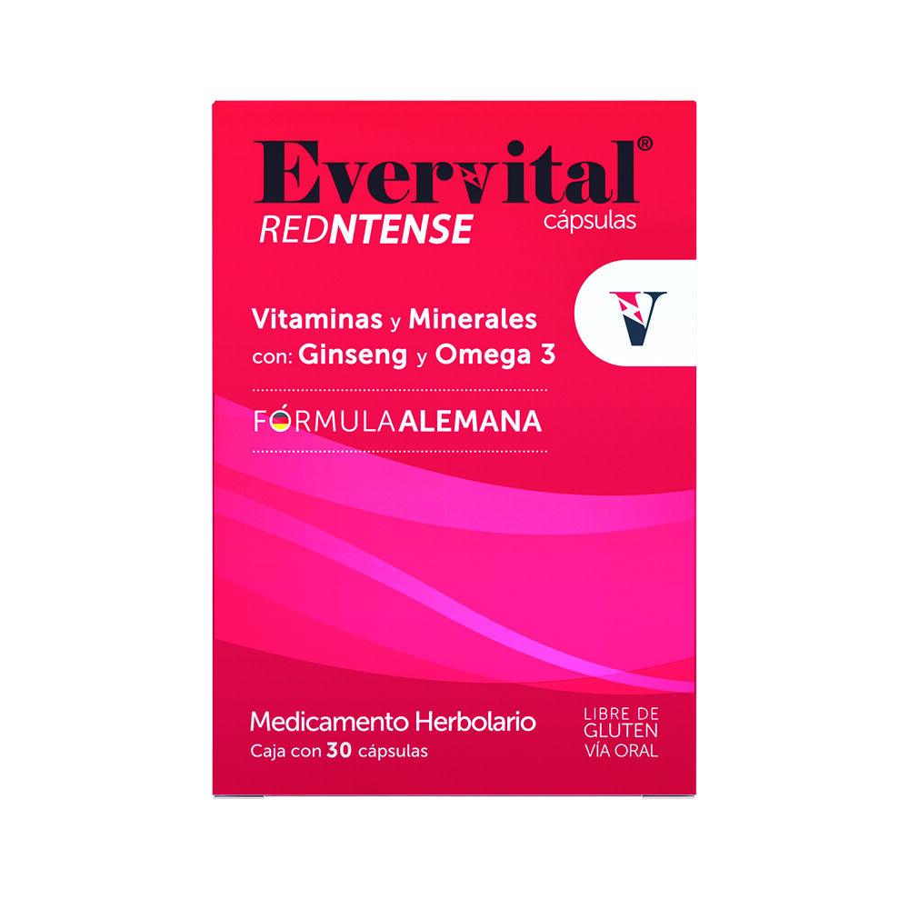 Evervital-Red-Ntense-1.38G-30-Caps-imagen