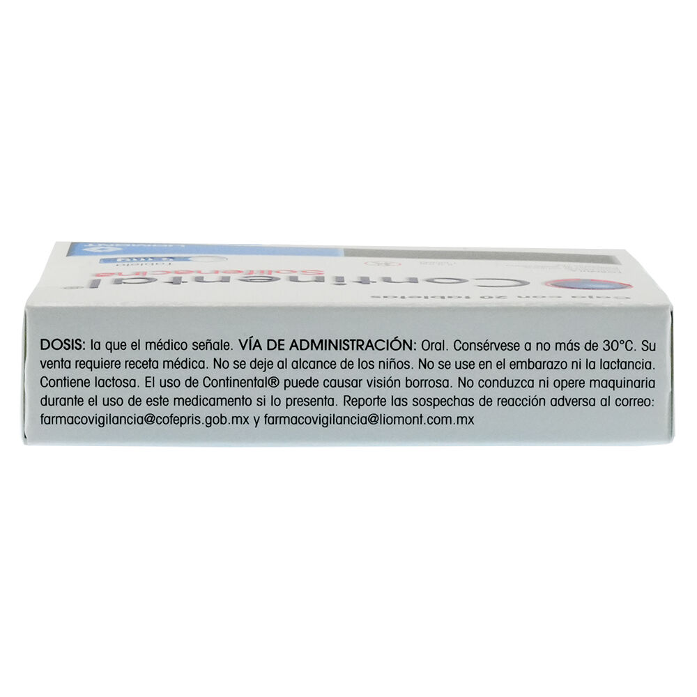 Continental-5Mg-20-Tabs-imagen-4