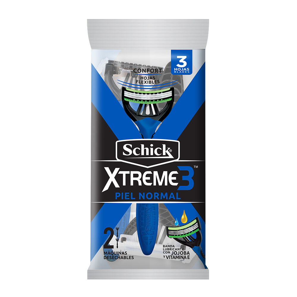 Schick-Rastrillo-Xtreme-3-2-Unidades-imagen