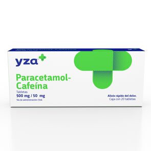 Yza-Paracetamol/Cafei-500Mg/50Mg-20-Tabs-imagen
