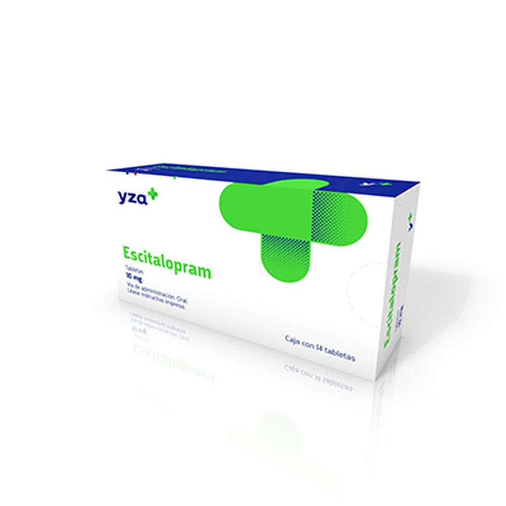 Yza-Escitalopram-10Mg-14-Tabs-imagen