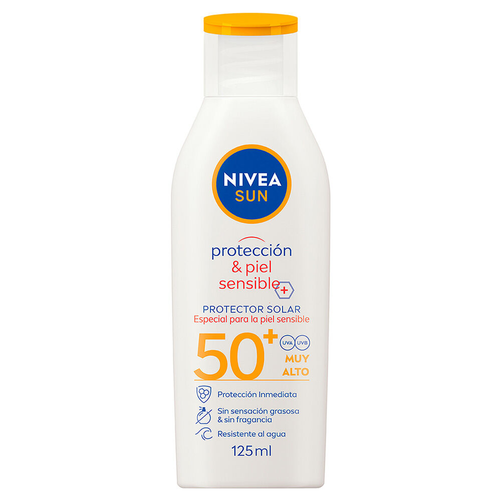 NIVEA-SUN-Protector-Solar-Corporal-Protect-&-Sensitive-FPS-50-125-ml-imagen-1