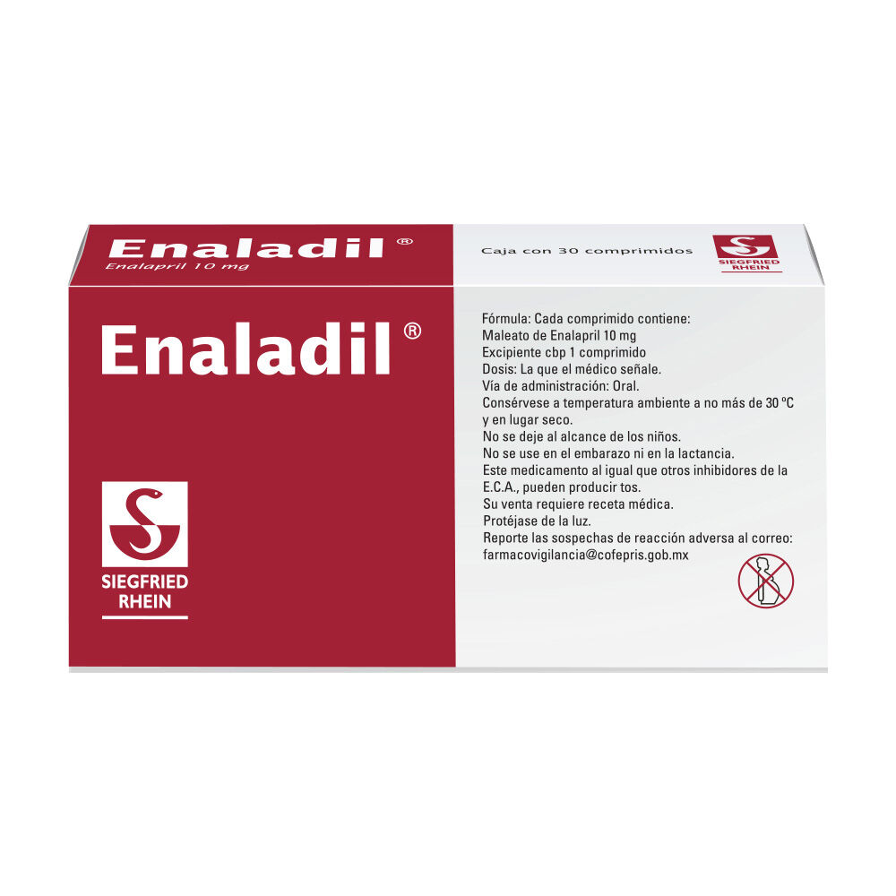 Enaladil-10-mg---Caja-con-30-comprimidos-(Enalapril)-imagen-3