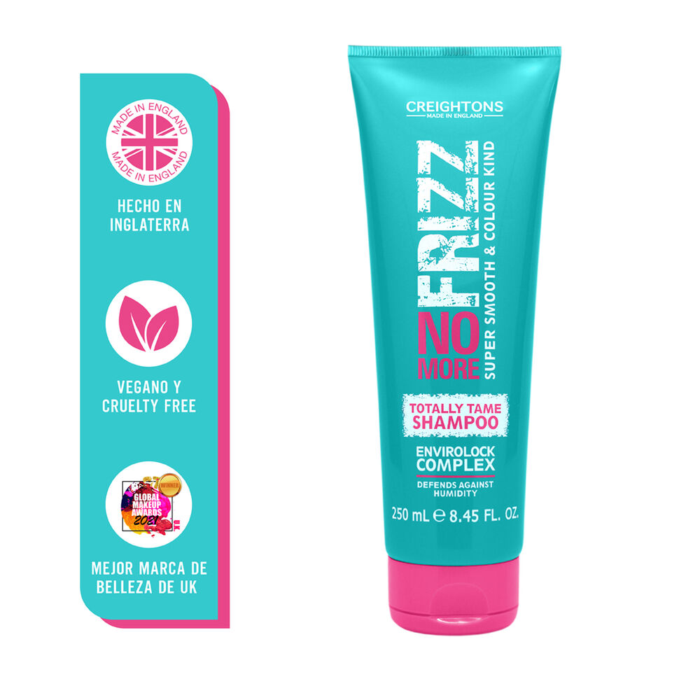 El-shampoo-Frizz-No-More-de-Creightons-defiende-de-la-humedad-al-mantener-su-uso-diario,-reduce-el-frizz-y-el-cabellos-se-siente-más-suave-y-manejable.-imagen-2