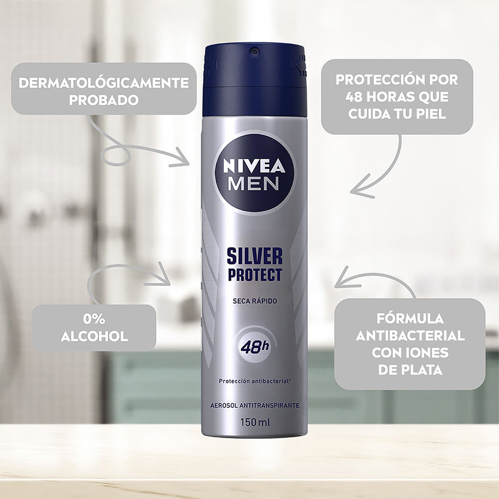 NIVEA-MEN-Desodorante-Antibacterial-Silver-Protect-150-ml-imagen-3