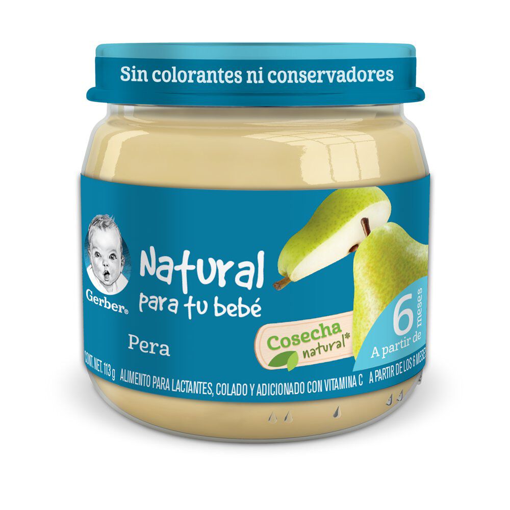 Gerber-Papilla-Etapa-2-Pera-113g-imagen