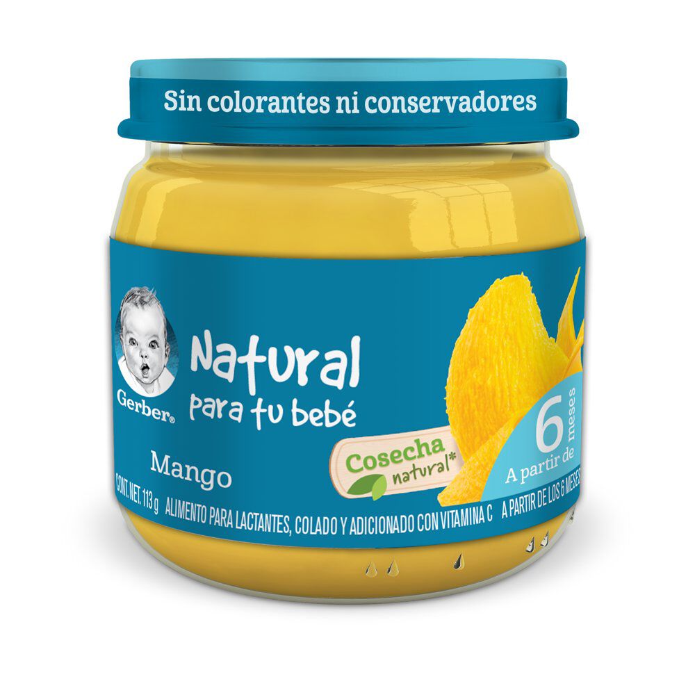 Gerber-Papilla-Etapa-2-Mango-113g-imagen
