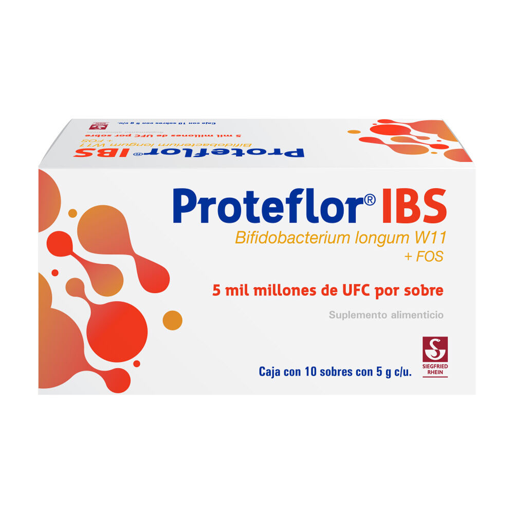 Proteflor-IBS-5---Caja-con-10-sobres-de-5g-(Bifidobacterium)-imagen-3