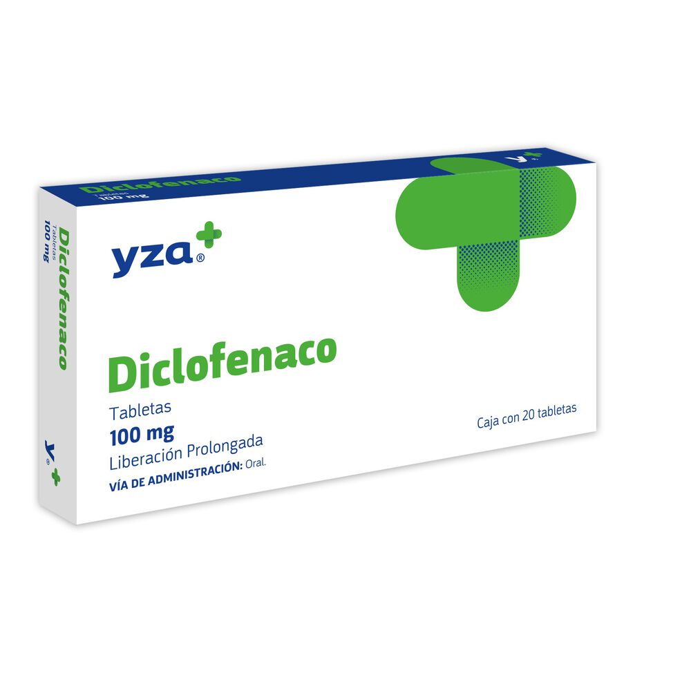 Yza-Diclofenaco-Lp-100Mg-20-Tabs-imagen