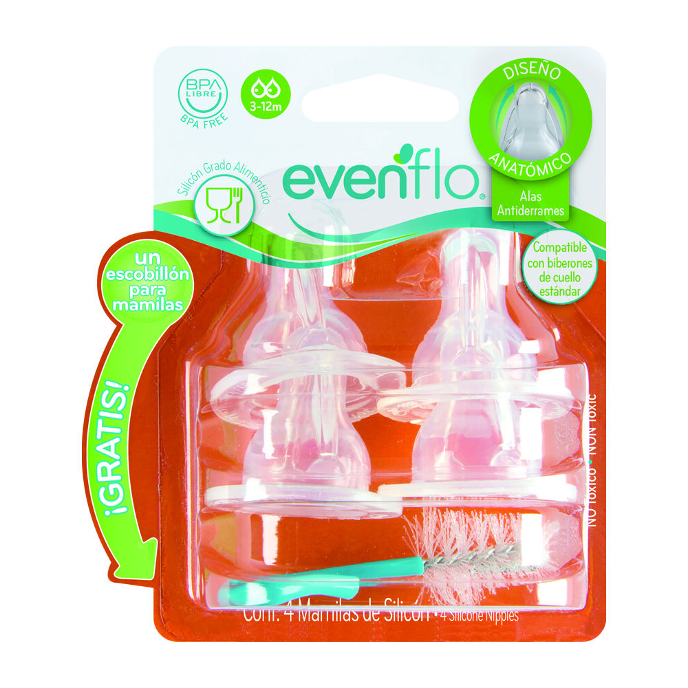 Evenflo-Mamila-Flujo-+-Escobillon-imagen-2