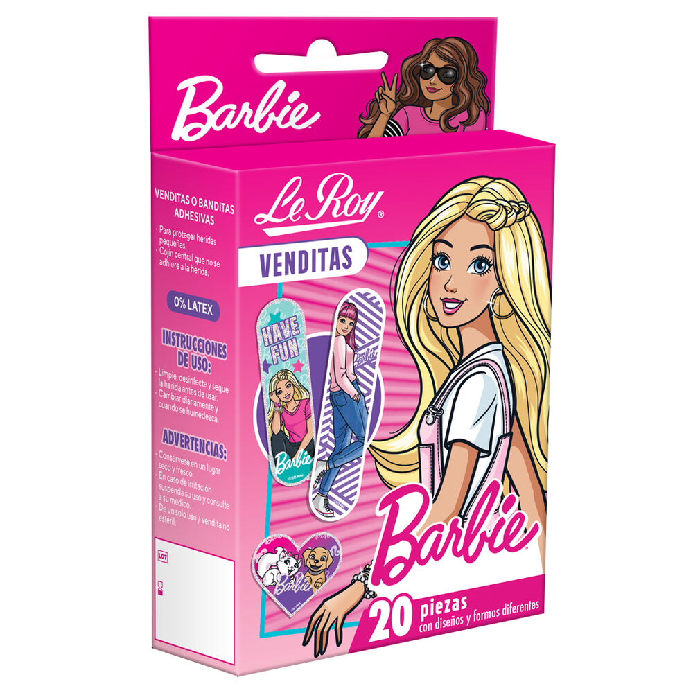 LEROY-VENDITAS-ADHESIVAS-BARBIE--20PZ-imagen-2