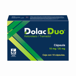 Dolac-Duo-10-mg-/-25-mg---Caja-con-10-c&aacute;psulas-(Ketorolaco-y-Tramadol)-imagen