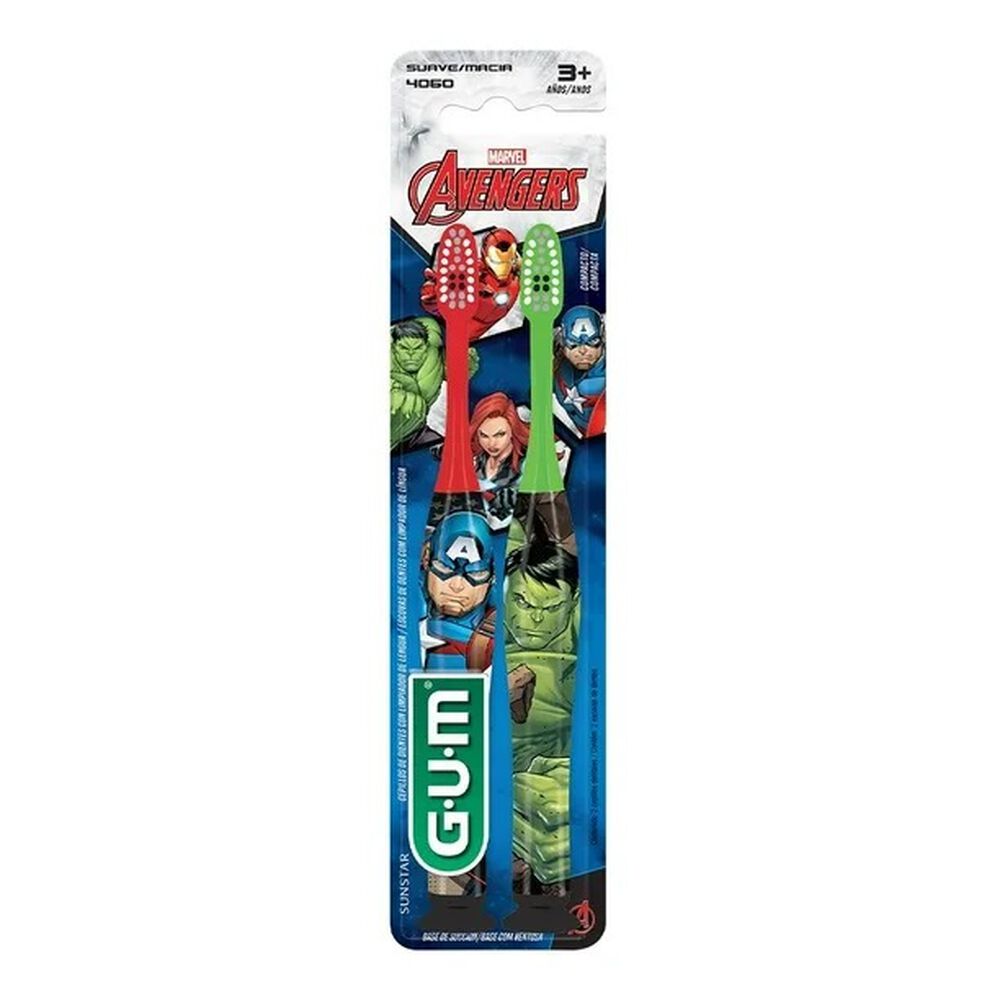Gum-Cepillo-Manual-Avengers-2-Pzas-imagen