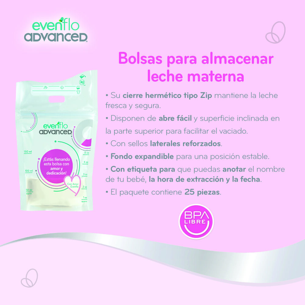 Evenflo-Bolsas-Para-Almacenar-Leche-25S-imagen-3