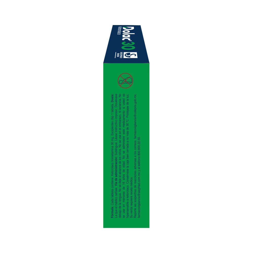 Dolac-30-mg---Caja-con-6-tabletas-sublingual-(Ketorolaco)-imagen-2