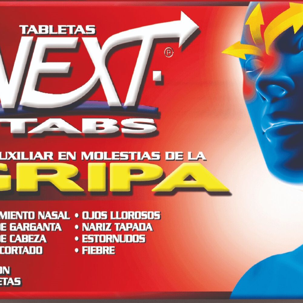 Next-500Mg/25Mg/5Mg/4Mg-10-Tabs-imagen