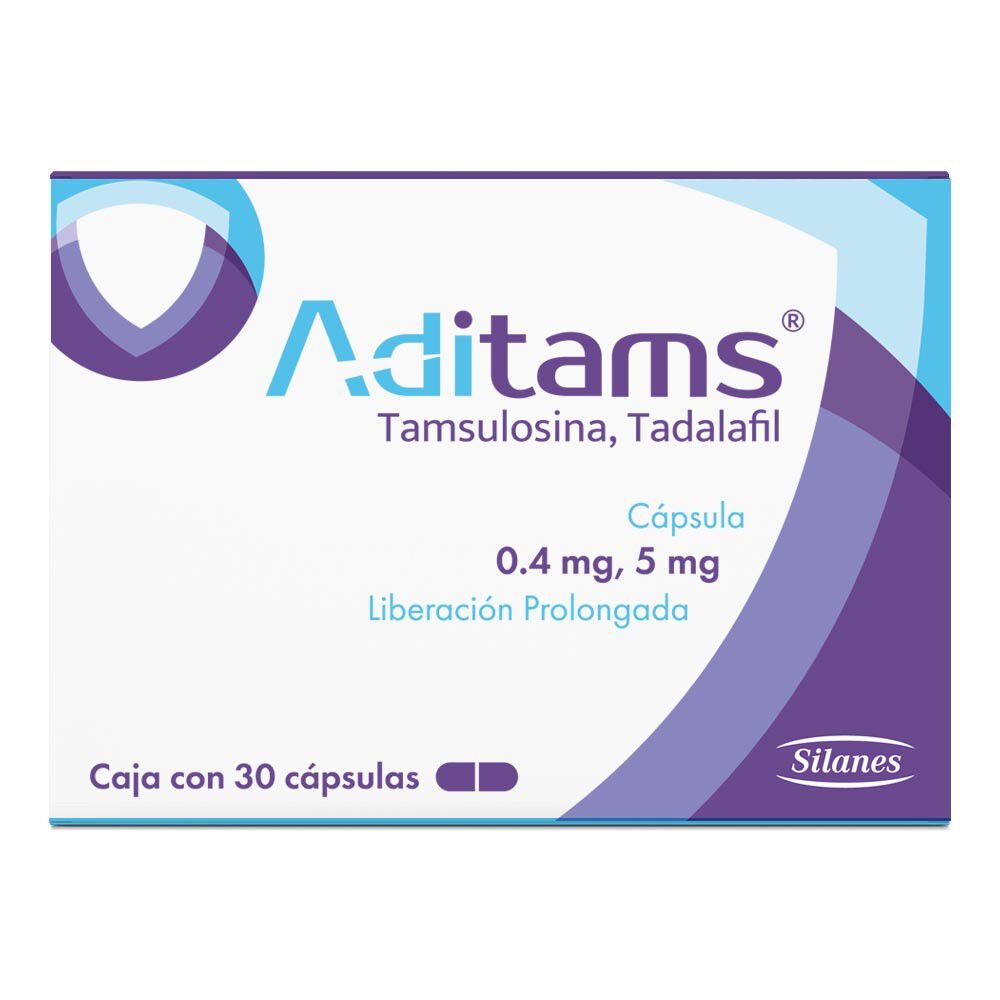 Aditams-Tamsulosina-0.4Mg-30-Capsulas-imagen-1