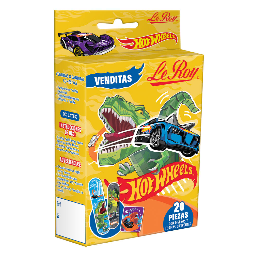 LEROY-VENDITAS-ADHESIVAS-HOTWHEELS--20PZ-imagen-2
