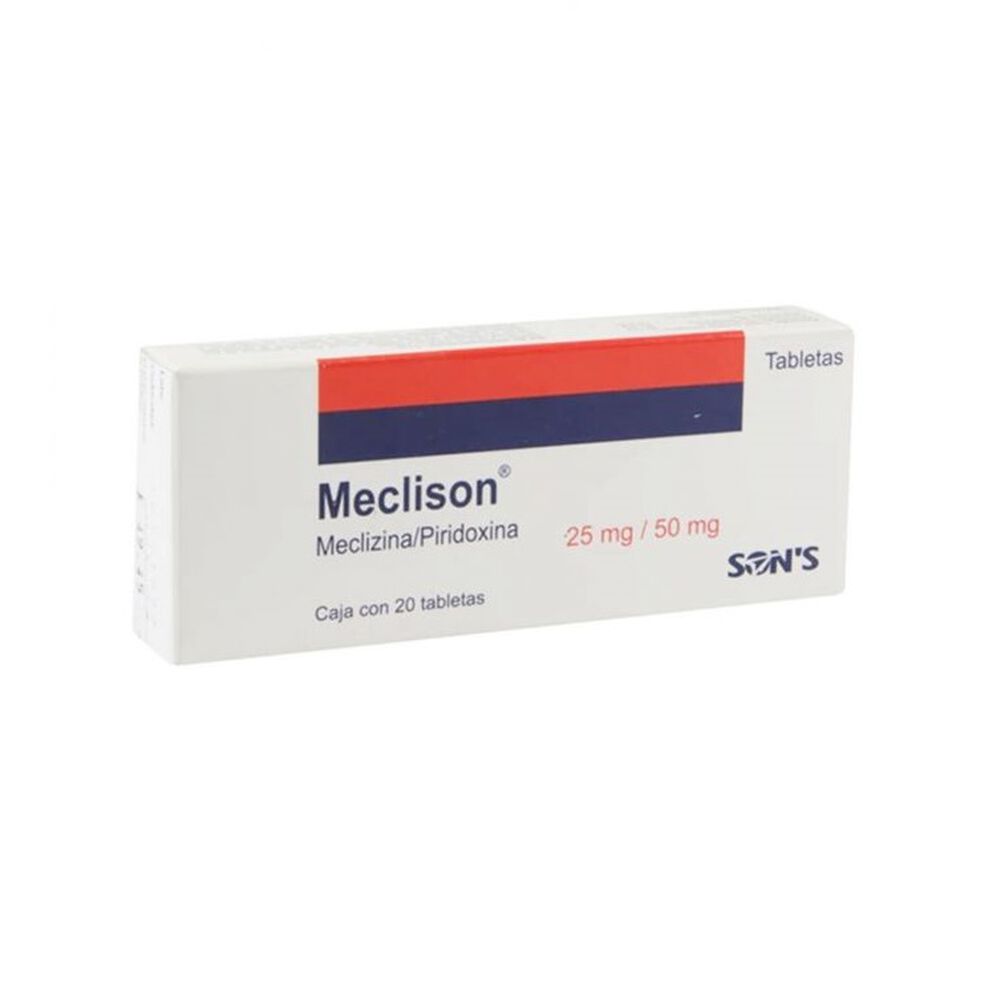 Meclison-25Mg/50Mg-20-Tabs-imagen