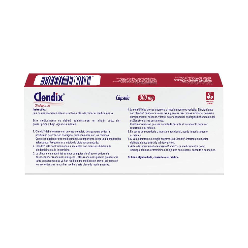 Clendix-300-mg---Caja-con-21-c&aacute;psulas-(Clindamicina)-imagen-3