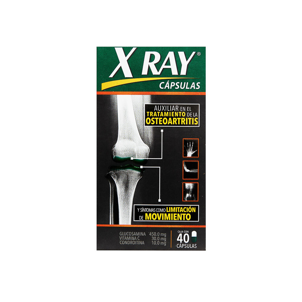 X-Ray-450Mg/10Mg/30Mg-40-Caps-imagen