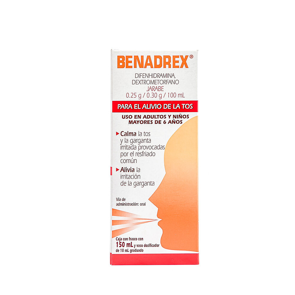 Benadrex-Jarabe-0.25G/0.30G-150Ml-imagen