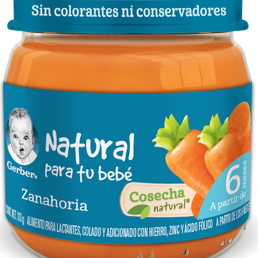 Gerber-Papilla-Etapa-2-Zanahoria-113g-imagen