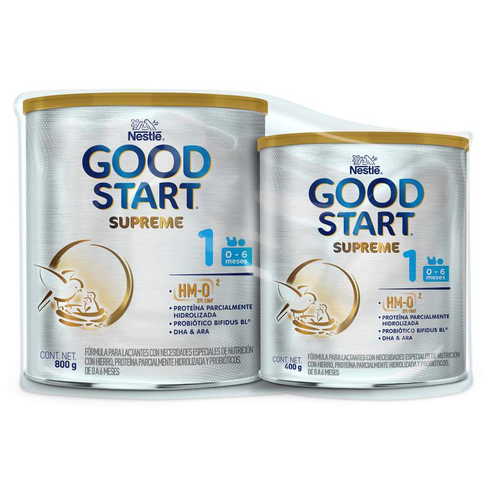 Fórmula-Infantil-Good-Start-Supreme-1,-0-a-6-Meses,-Lata-800g-+-Lata-400g-imagen