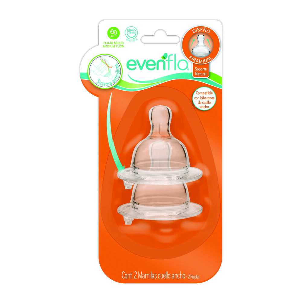 Evenflo-Mamila-Cuello-Ancho-imagen-2