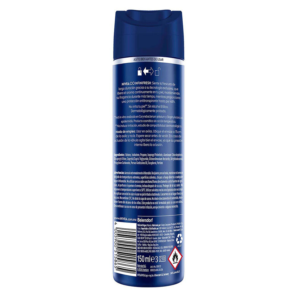 NIVEA-MEN-Desodorante-Antibacterial,-Fresh-Ice-spray-150-ml-imagen-9
