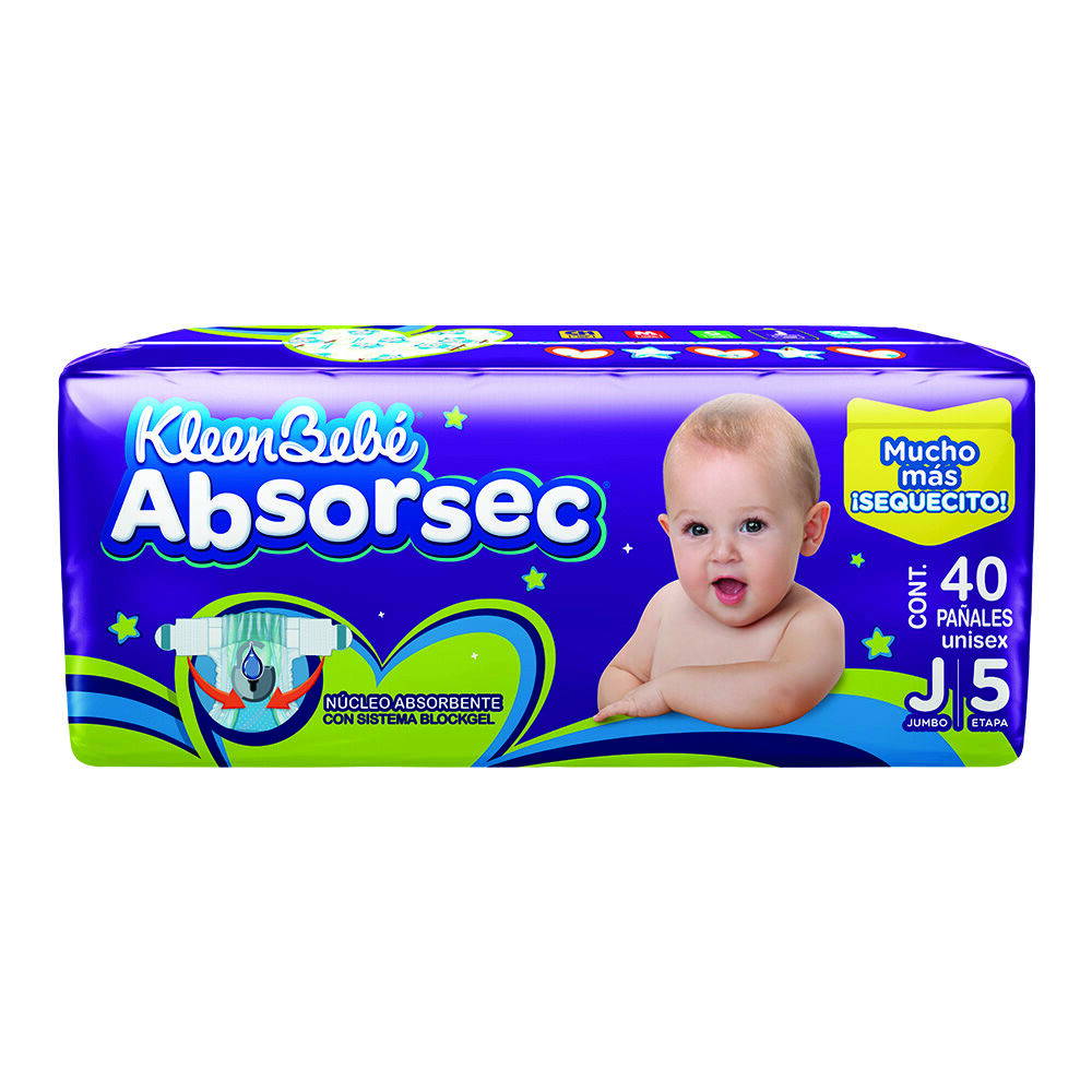 Kleenbebe-Absorsec-Jumbo-40-Pzas-imagen-1