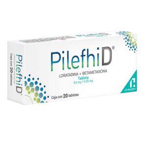 Pilefhid-5Mg/0.25Mg-20-Tabs-imagen