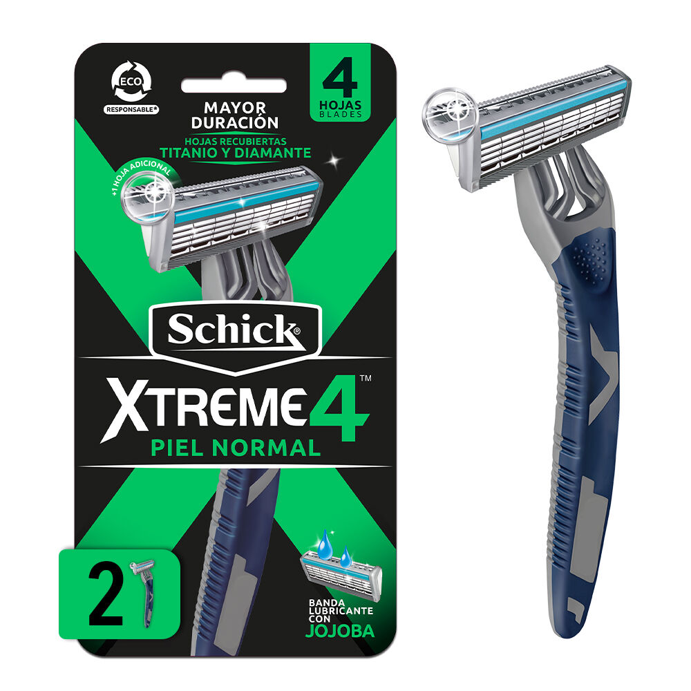 Schick-Rastrillo-Xtreme4-2Pz-imagen-1