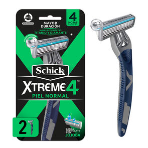 Schick-Rastrillo-Xtreme4-2Pz-imagen