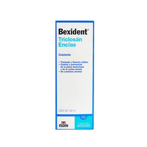 BEXIDENT-TRICLOSAN-ENCÍAS-COLUTORIO-250ML-imagen