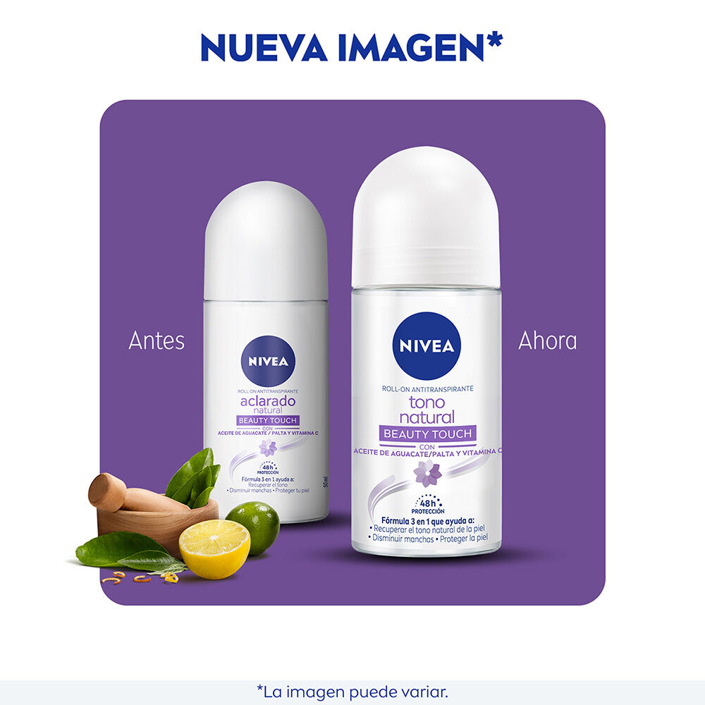 NIVEA-Desodorante-Aclarante-Tono-Natural-Beauty-Touch-roll-on-50-ml-imagen-6