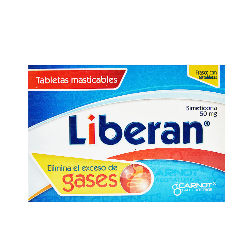 Liberan-Simeticona-0.50Mg-60-Tabs-imagen