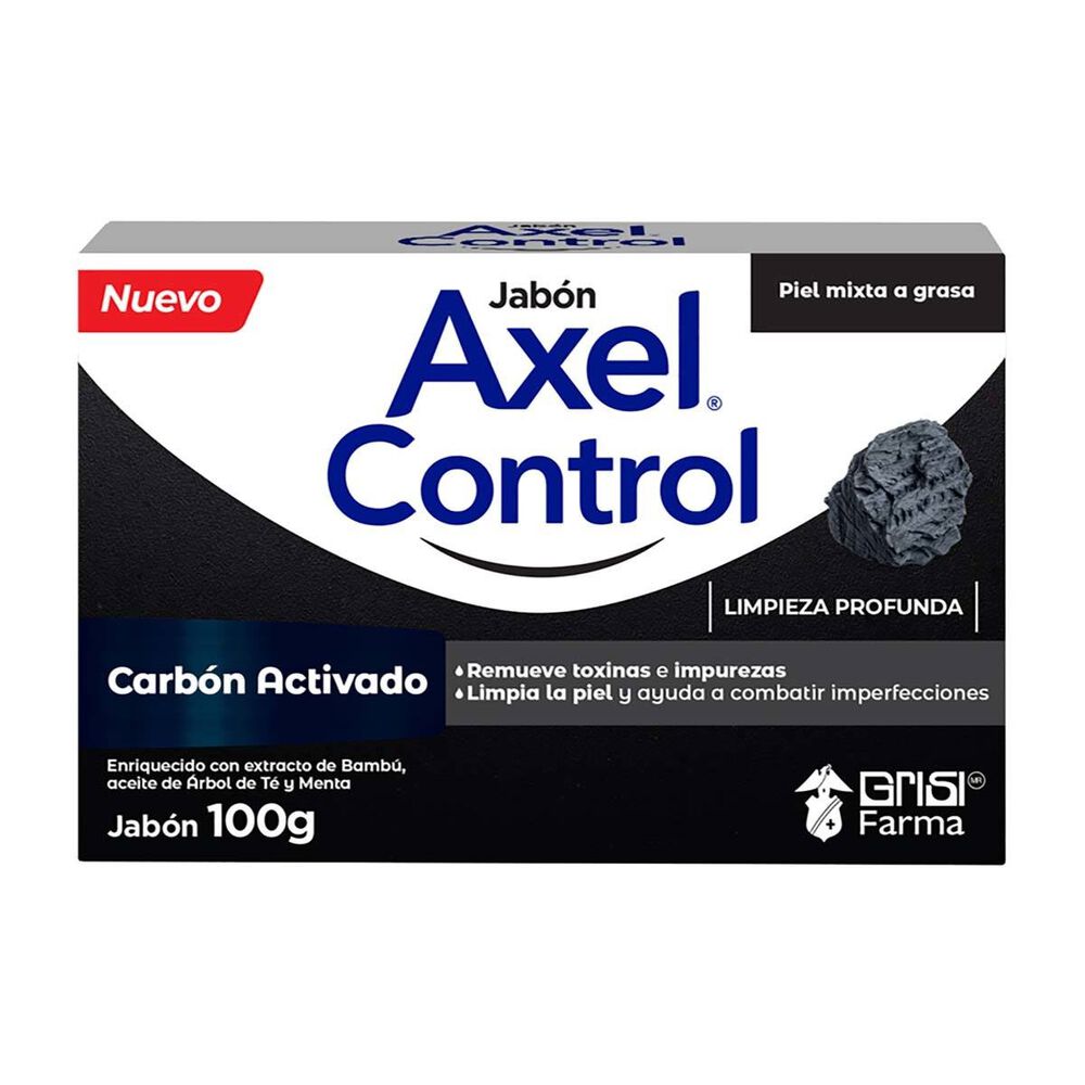 AXEL-CONTROL-CARBÓN-ACTIVADO-JABÓN-BARRA-100G-imagen