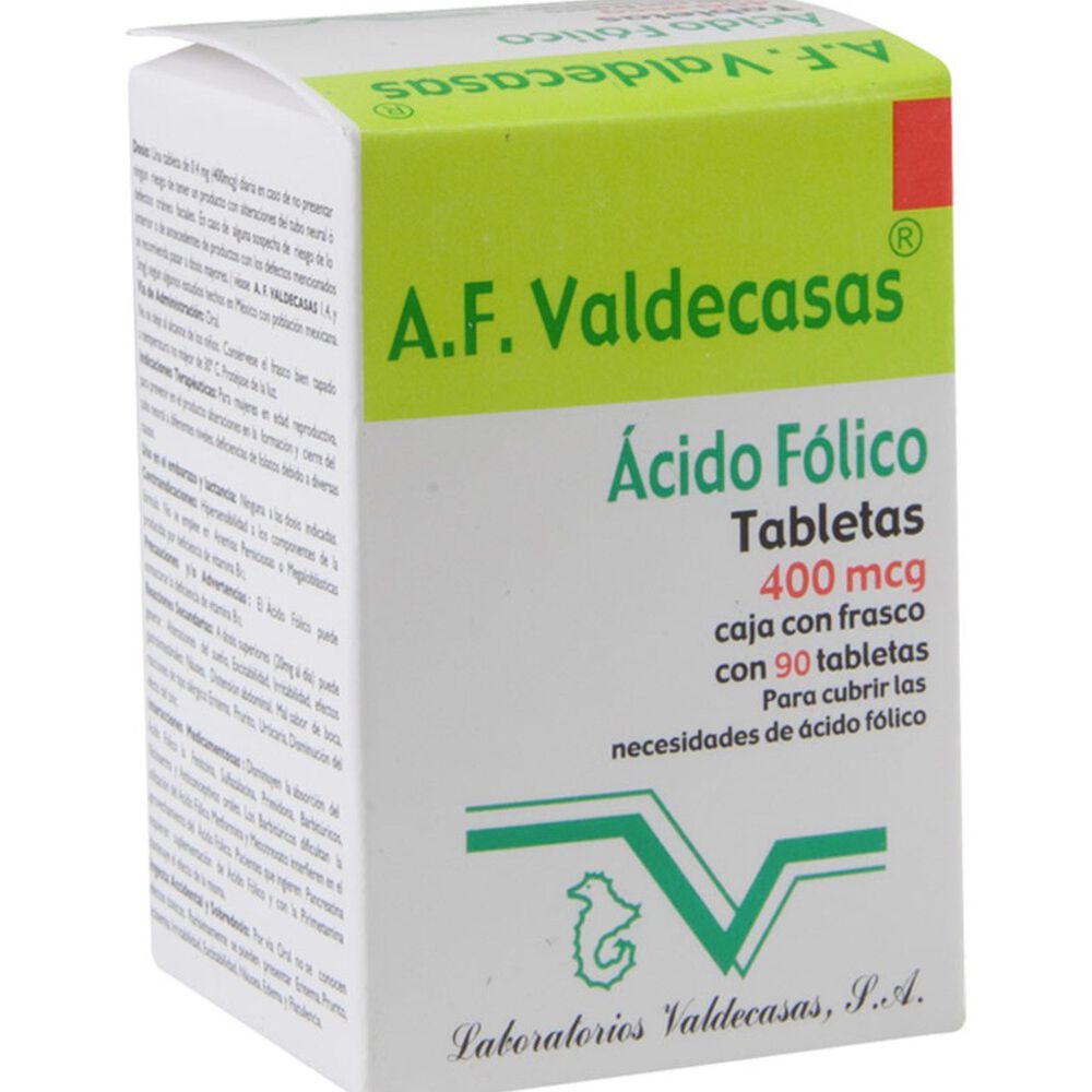 Acido-Folico-4Mg-90-Tabs-imagen