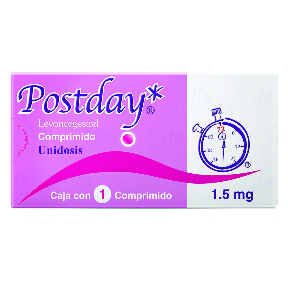 Postday-Levonorgestrel-1.5mg-Caja-con-1-Comprimidos-imagen