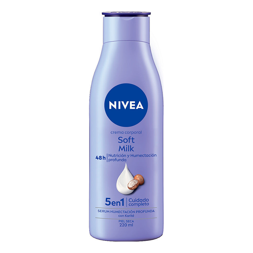 NIVEA-Crema-Corporal-humectante-Soft-Milk-48-horas-de-Humectación-y-Suavidad-Profunda-para-Piel-Seca-220-ml-imagen-1