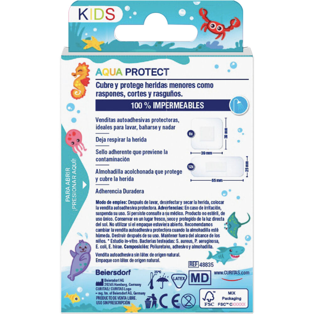 Curitas-Aqua-Protect-Kids-20-Pz-imagen-2