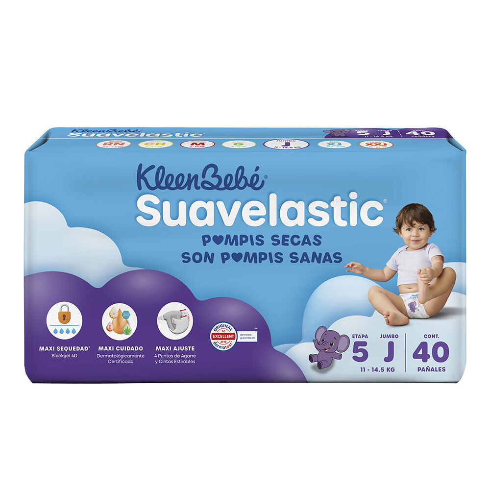 Kleenbebe-Suavelastic-Max-Jumbo-40-Pzas-imagen-1