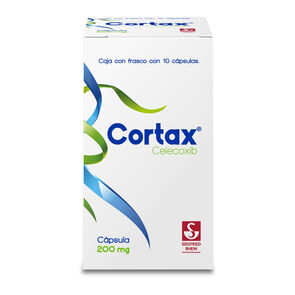 Cortax-200-mg---Caja-con-10-c&aacute;psulas-(Celecoxib)-imagen