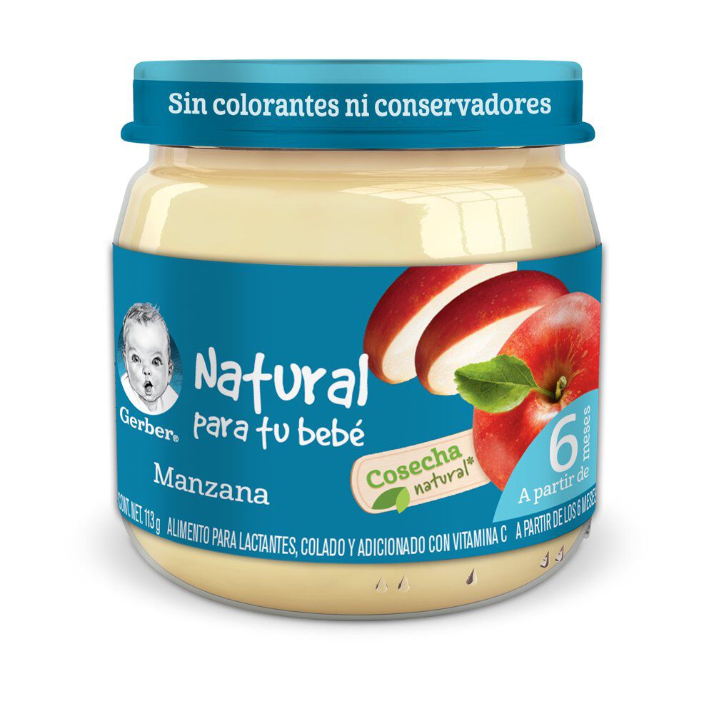 Gerber-Papilla-Etapa-2-Manzana-113g-imagen