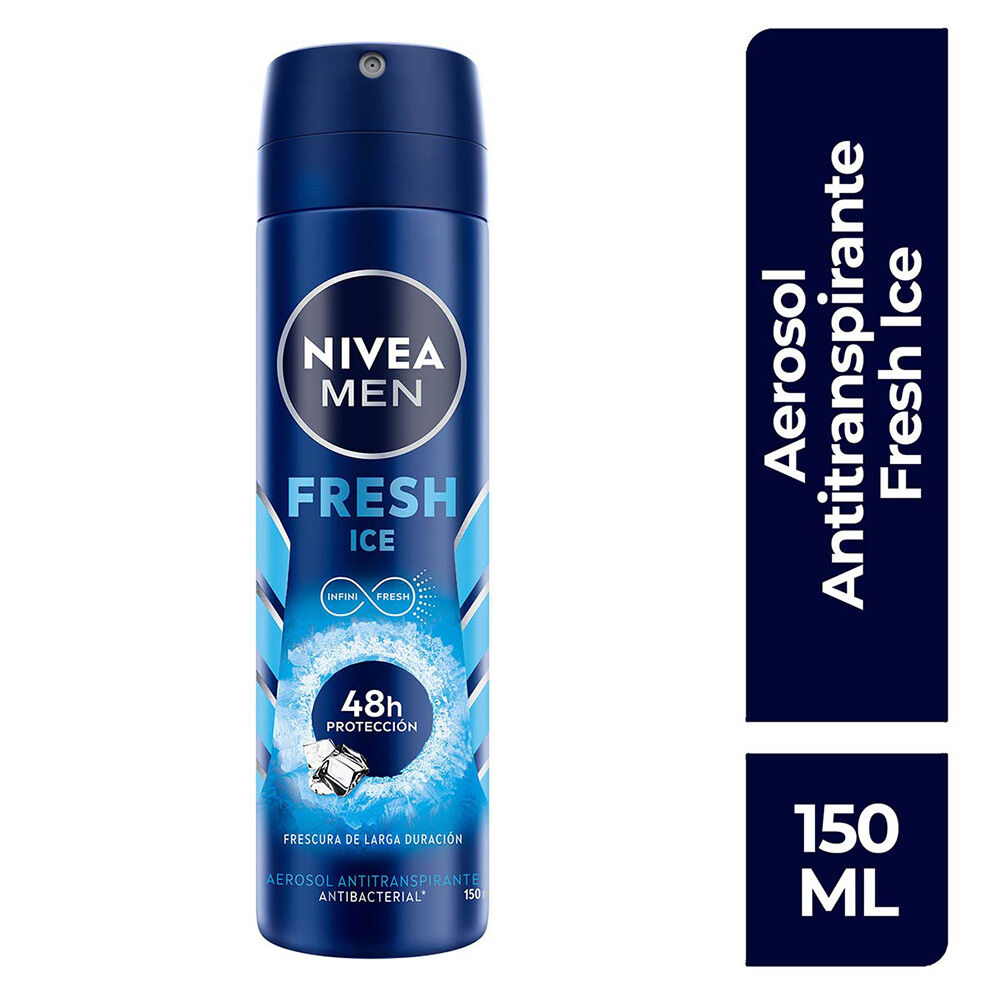 NIVEA-MEN-Desodorante-Antibacterial,-Fresh-Ice-spray-150-ml-imagen-2