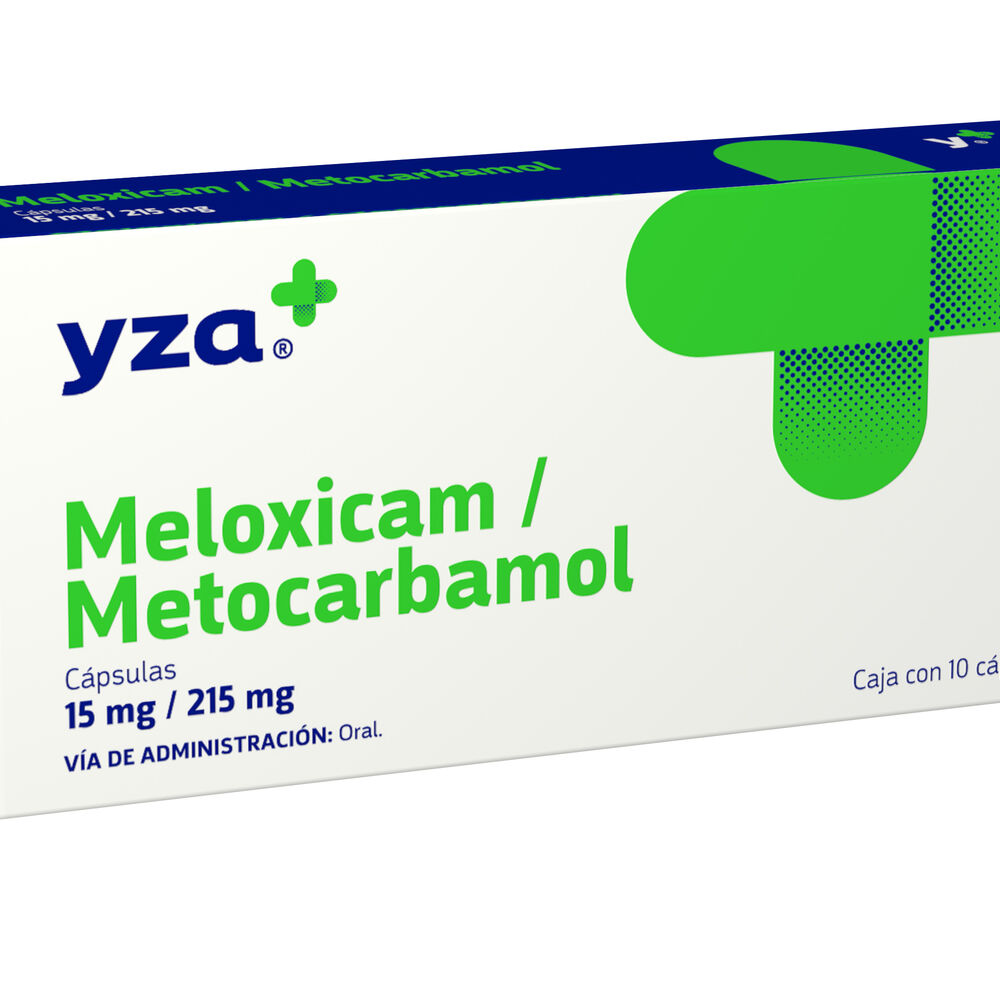 Yza-Meloxicam/Metocarb-15/215Mg-10-Tabs-imagen