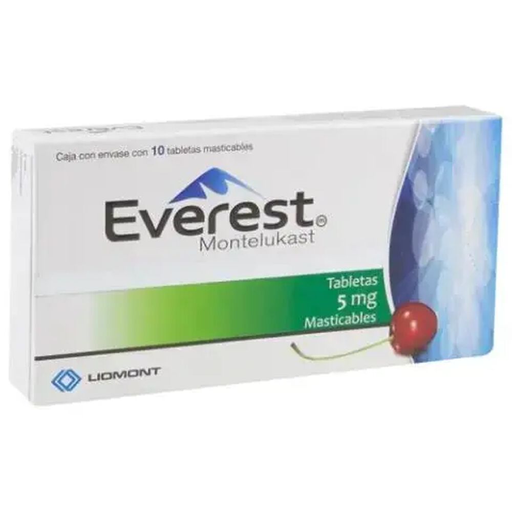 Everest-Masticable-5Mg-10-Tabs-imagen